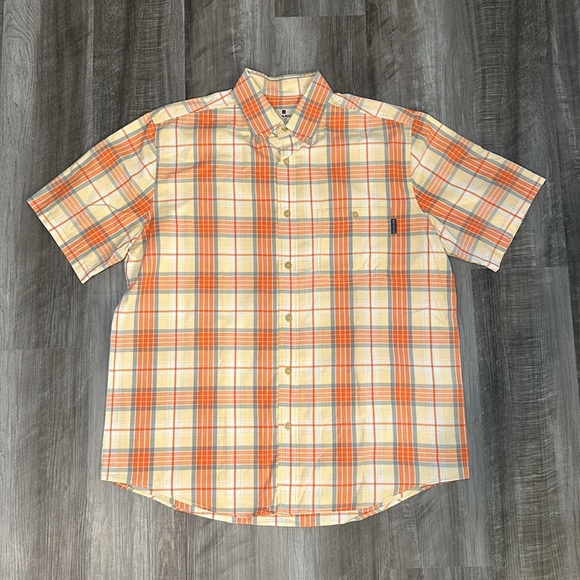 Woolrich Short Sleeve Button Down - Large - Picture 2 of 6